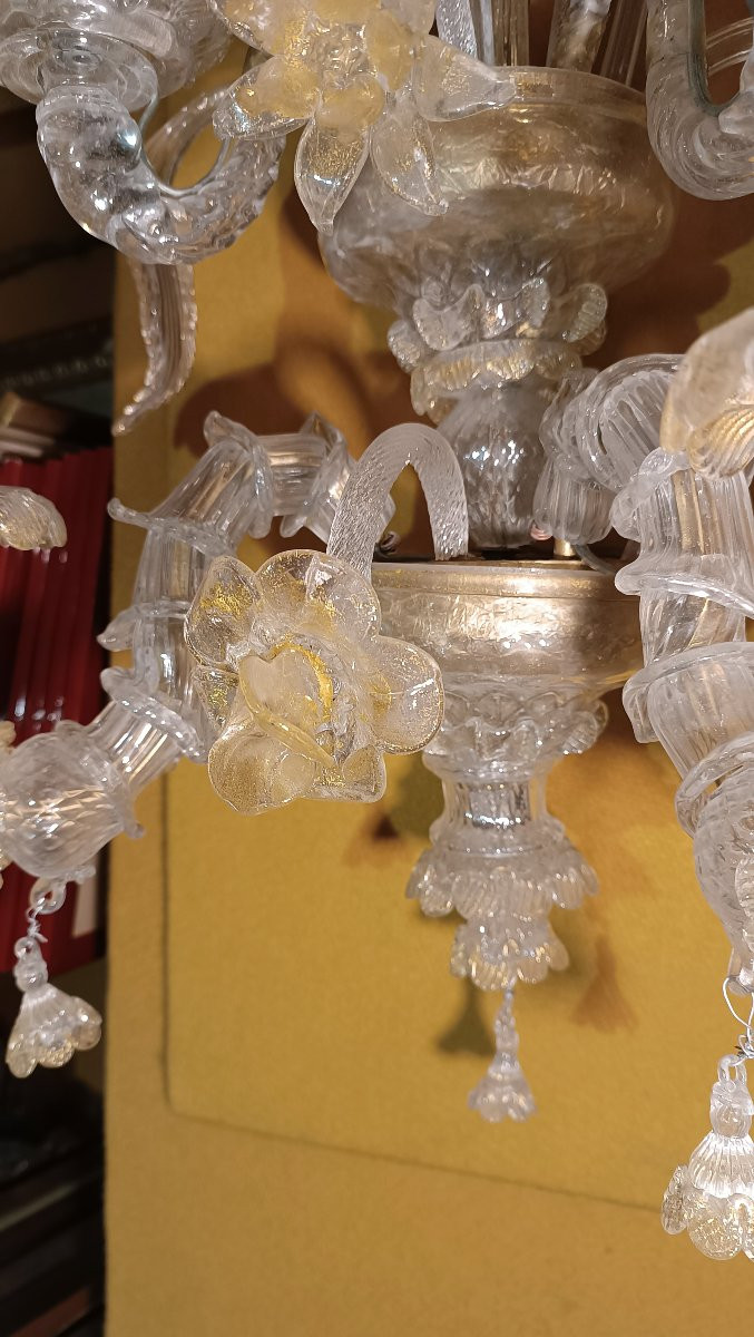 COPPIA DI APPLIQUES CA REZZONICO MURANO PRIMA META' DEL XIX SECOLO -photo-5