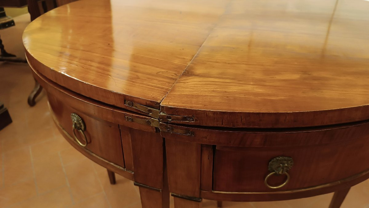 COPPIA DI CONSOLLES NEOCLASSICHE FINE DEL XVIII SECOLO -photo-3