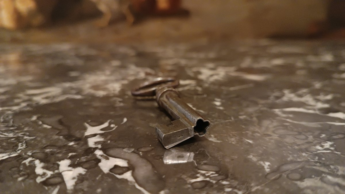 SECRÉTAIRE IN MOGANO NAPOLEONE III META' XIX SECOLO -photo-2