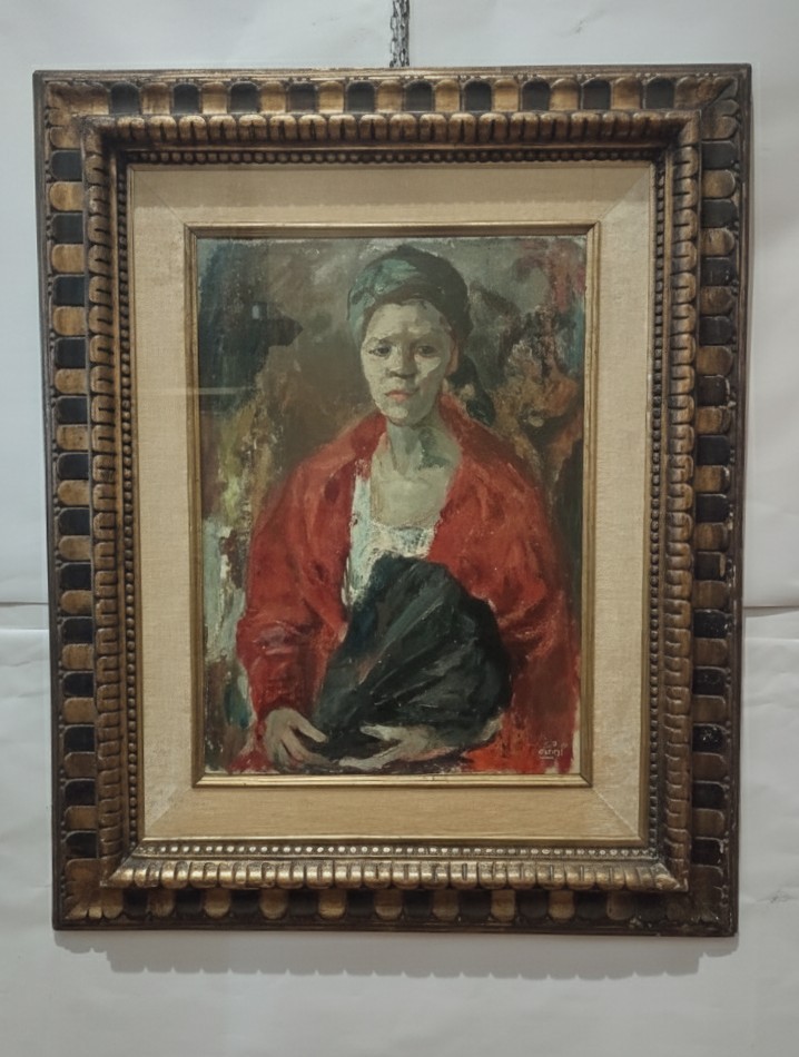 RITRATTO FEMMINILE DI MARIO BUCCI 1970