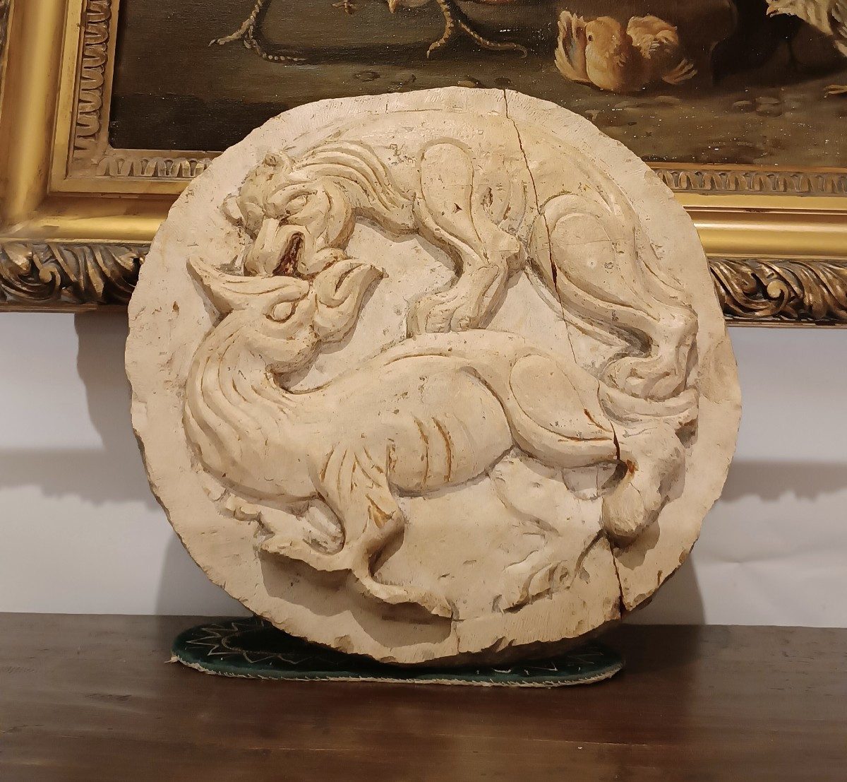 PATERA VENEZIANA IN PIETRA ISTRIANA PRIMI DEL XVII SECOLO 