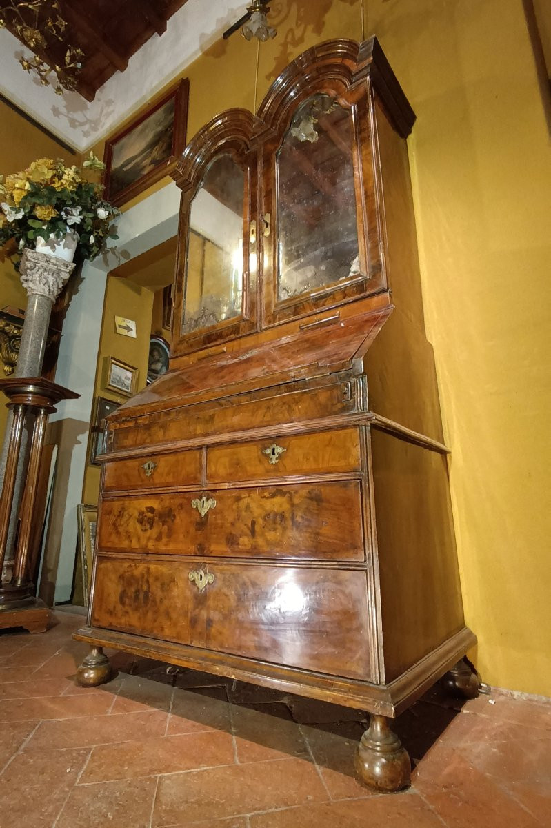 TRUMEAU QUEEN ANNE IN NOCE INIZI XVIII SECOLO -photo-4