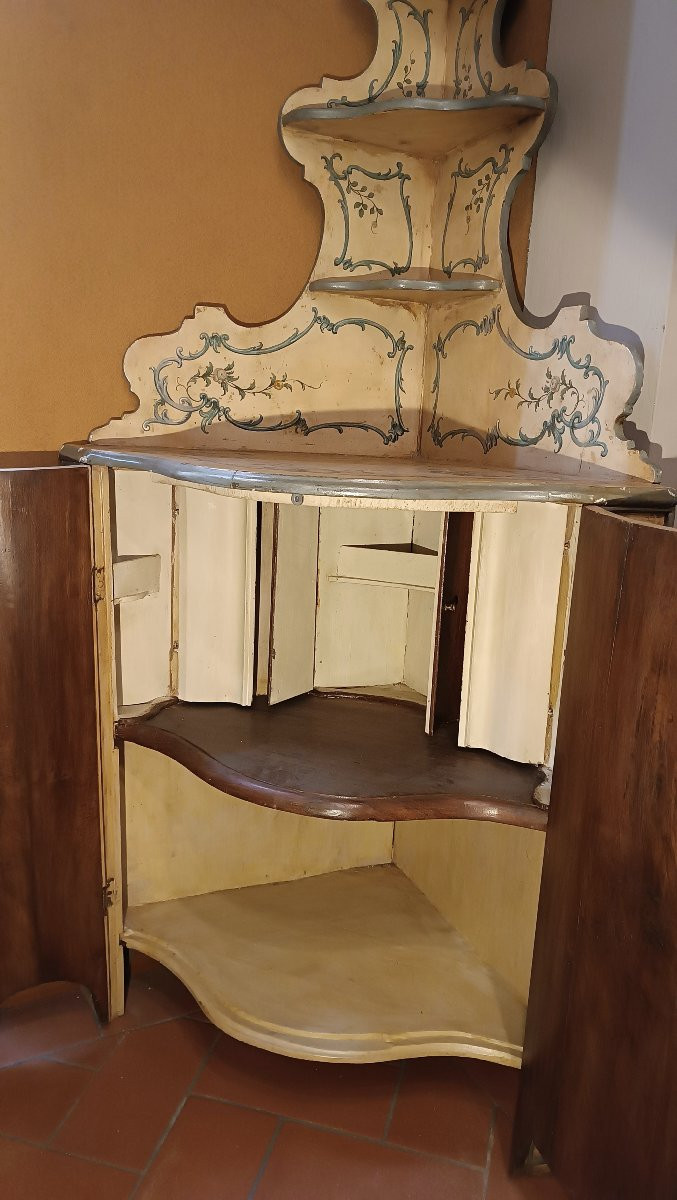 ANGOLIERA DIPINTA FINE DEL XVIII-PRIMI DEL XIX SECOLO -photo-3