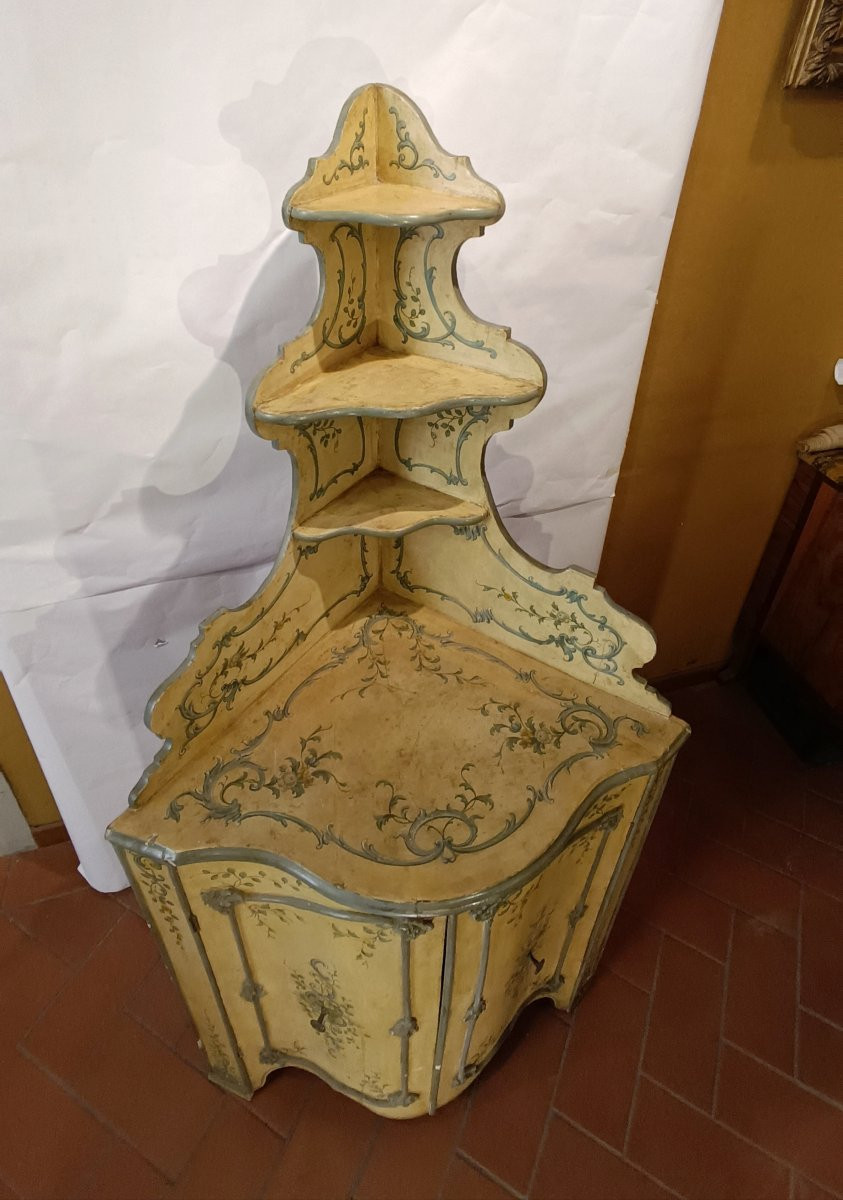 ANGOLIERA DIPINTA FINE DEL XVIII-PRIMI DEL XIX SECOLO -photo-2