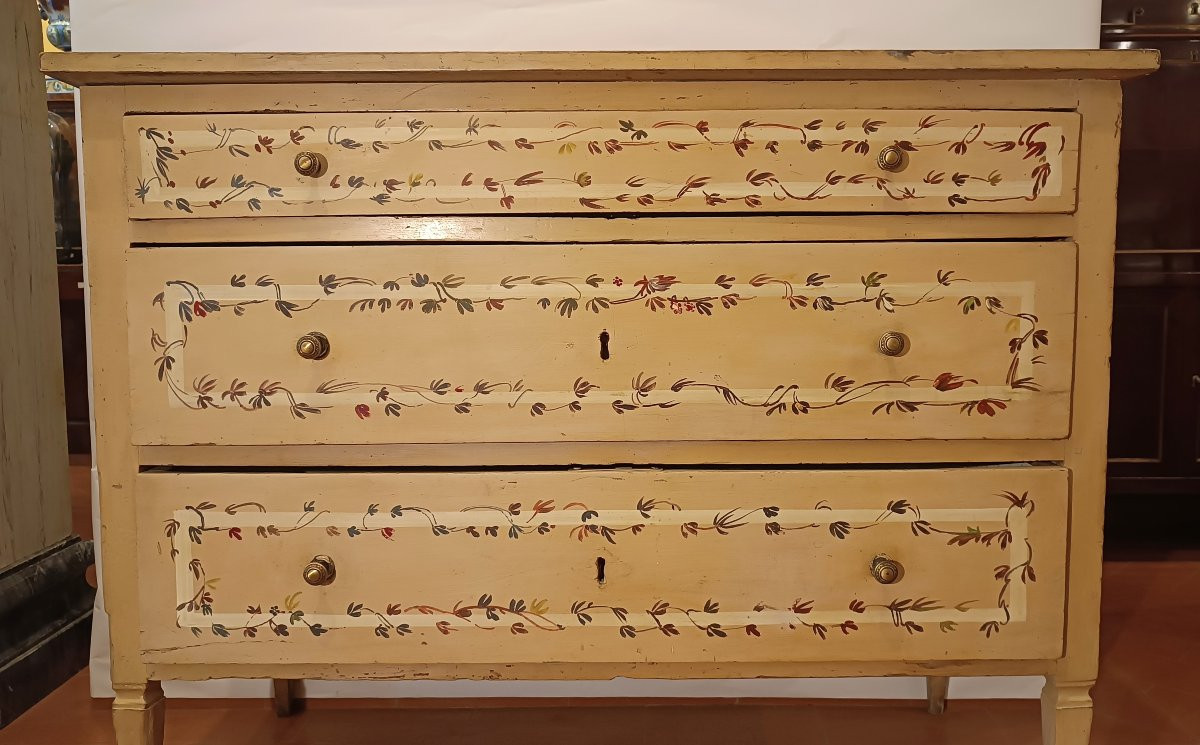 CASSETTONE LACCATO FINE XIX-INIZI XX SECOLO-photo-2