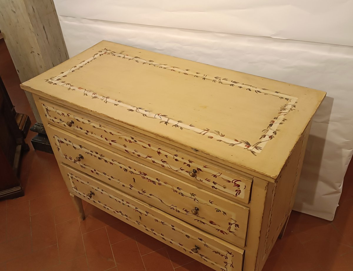 CASSETTONE LACCATO FINE XIX-INIZI XX SECOLO-photo-3