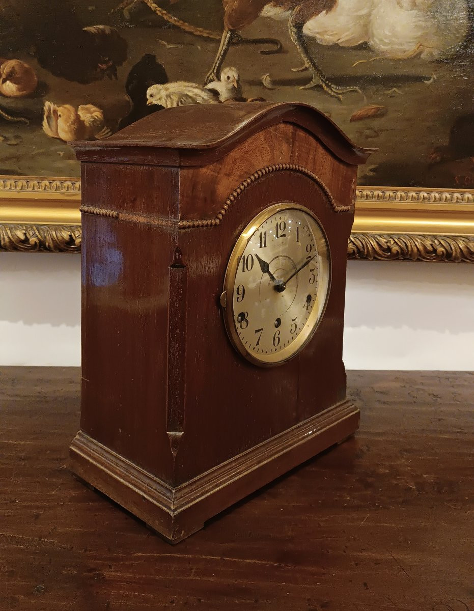 OROLOGIO WESTMINSTER IN CASSA DI MOGANO SECONDA META' XIX SECOLO -photo-3