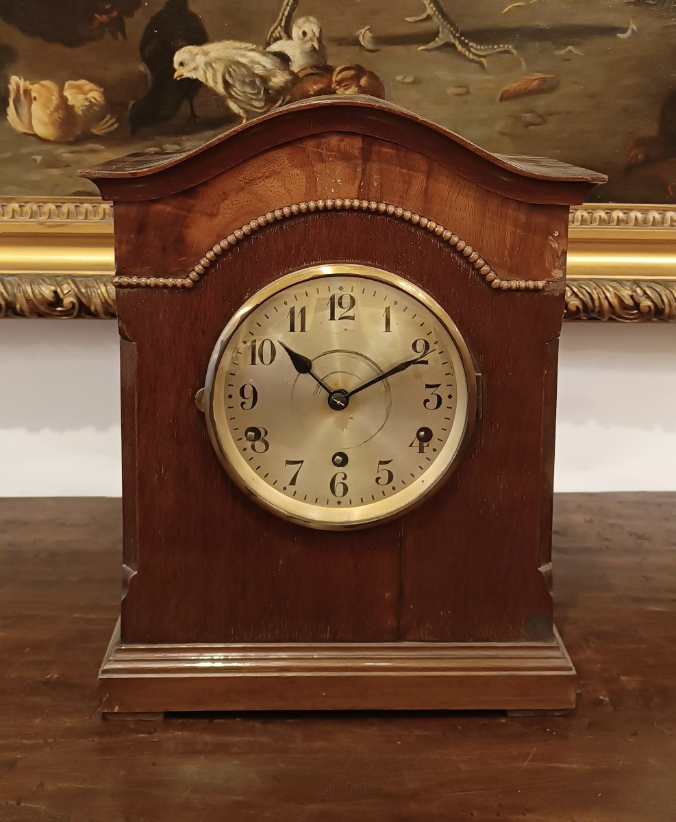 OROLOGIO WESTMINSTER IN CASSA DI MOGANO SECONDA META' XIX SECOLO 