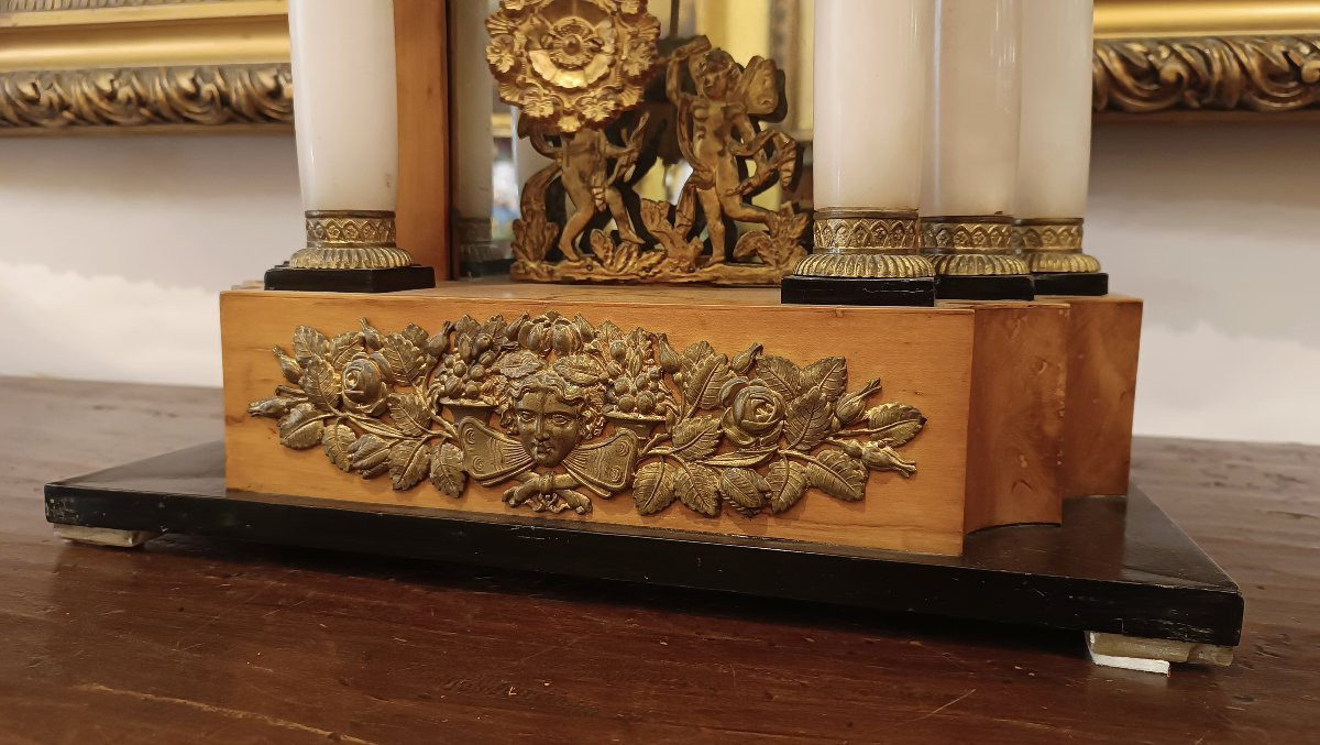 OROLOGIO A TEMPIETTO VIENNESE PRIMI DEL XIX SECOLO -photo-4