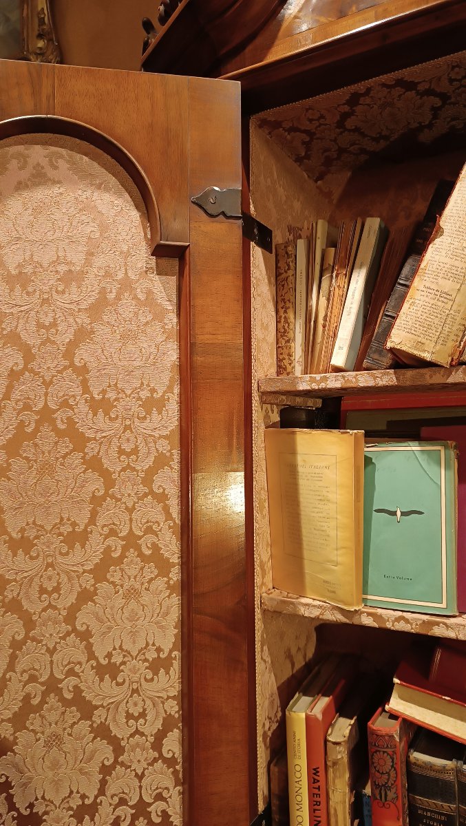 TRUMEAU VENEZIANO INTARSIATO PRIMO XX SECOLO-photo-6