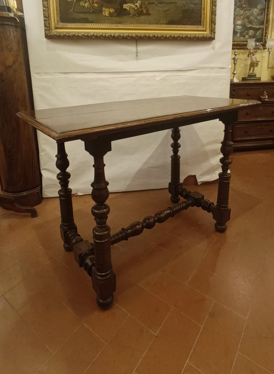 TAVOLO A ROCCHETTO LUIGI XIV META' XVII SECOLO -photo-4