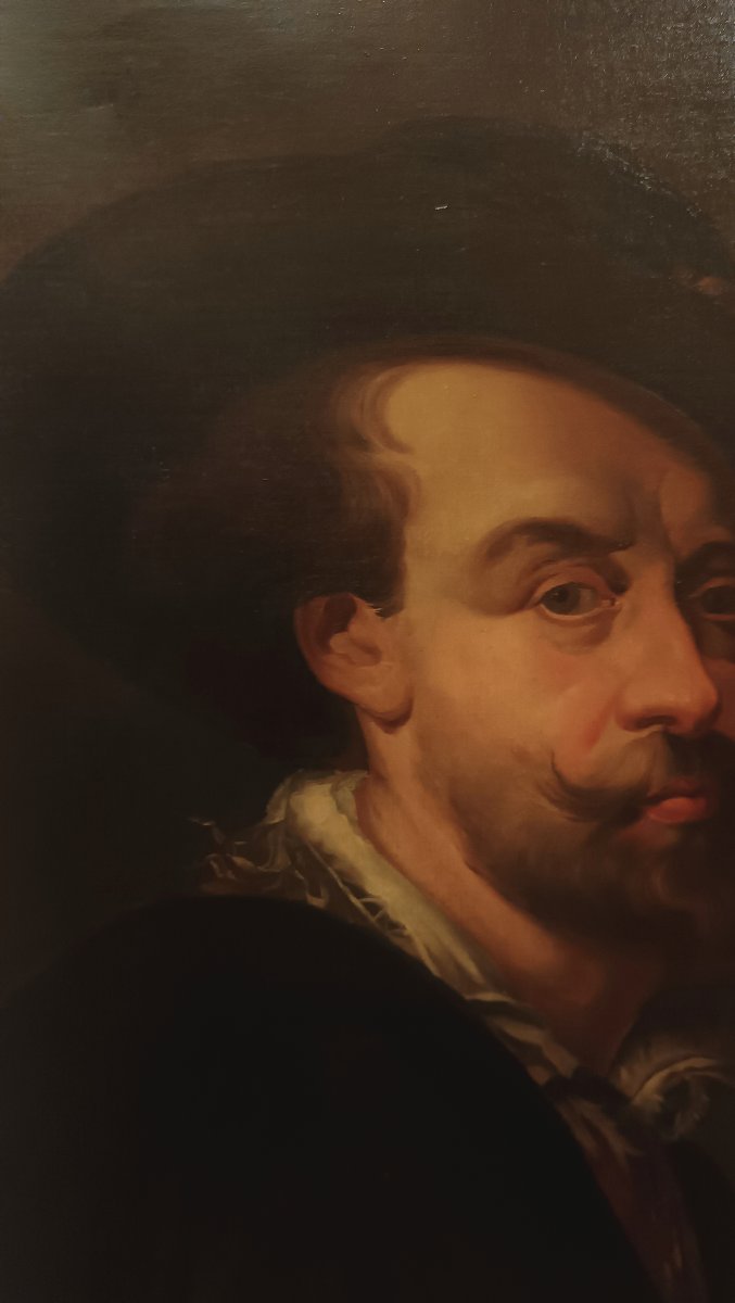 AUTORITRATTO DI RUBENS FINE XIX SECOLO -photo-1