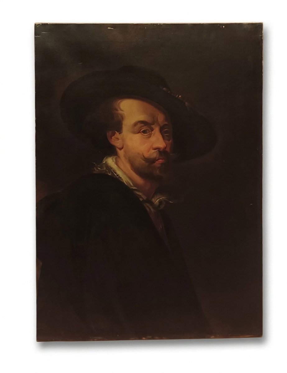 AUTORITRATTO DI RUBENS FINE XIX SECOLO 