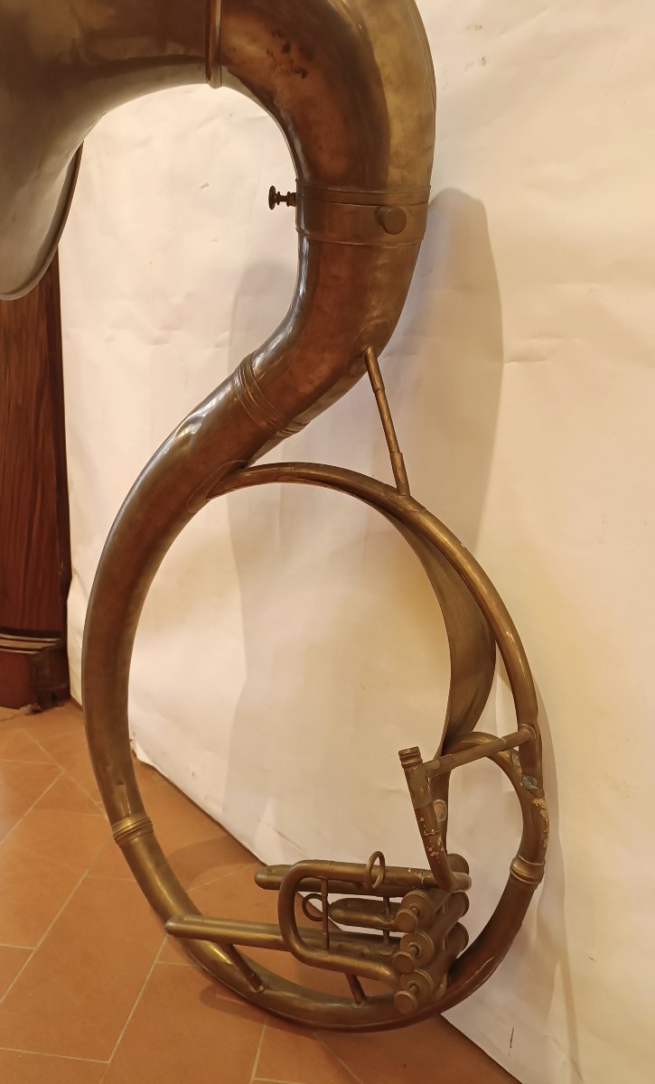 SOUSAFONO IN OTTONE FINE XIX SECOLO-photo-1