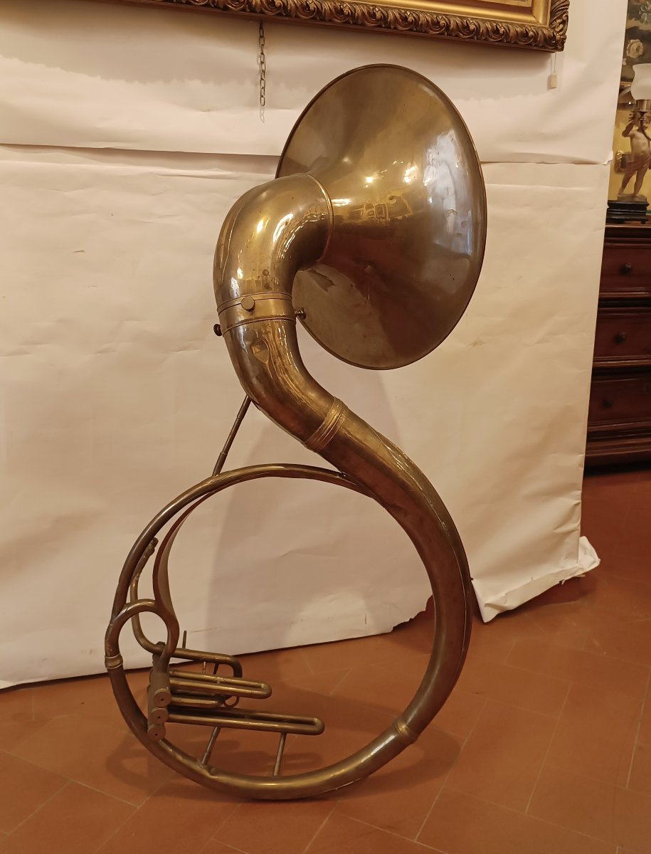 SOUSAFONO IN OTTONE FINE XIX SECOLO-photo-5