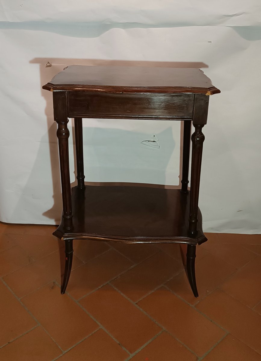 TAVOLINO DA LAVORO NAPOLEONE III SECONDA META' XIX SECOLO -photo-5
