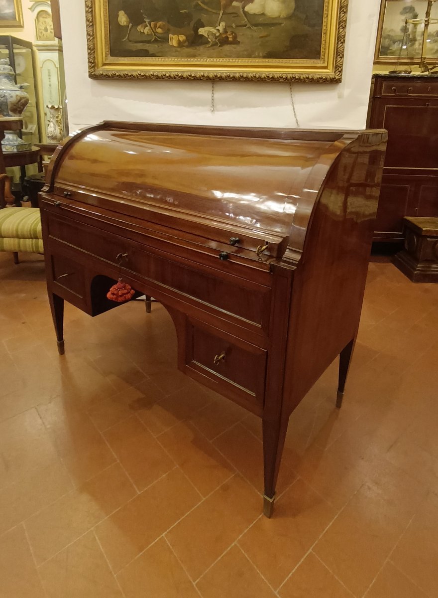 CASSETTONE A RIBALTA NAPOLEONE III META' XIX SECOLO-photo-1
