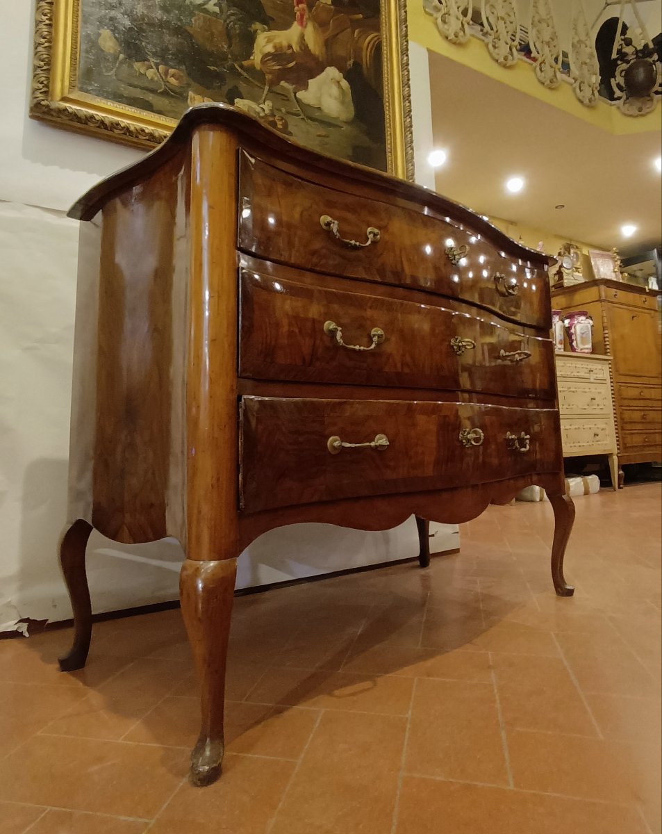 CASSETTONE A BALESTRA TOSCANO META' XVIII SECOLO-photo-4