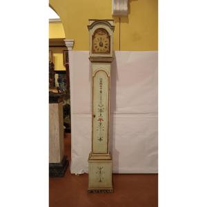 OROLOGIO A COLONNA LACCATO INIZI XIX SECOLO