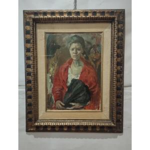 RITRATTO FEMMINILE DI MARIO BUCCI 1970