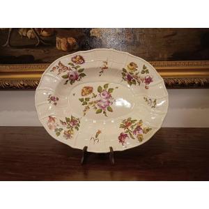 PIATTO VASSOIO IN PORCELLANA VIENNA XVIII SECOLO 