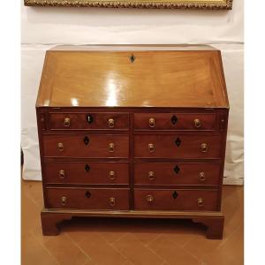 RIBALTA IN MOGANO VITTORIANA META' XIX SECOLO 