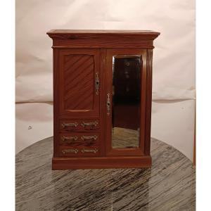 PICCOLO ARMADIO PER BAMBOLE FINE XIX SECOLO