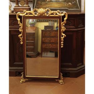 SPECCHIERA DORATA LUIGI FILIPPO META' XIX SECOLO 