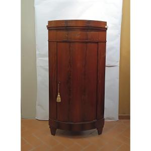 ANGOLIERA IN MOGANO META' XIX SECOLO 