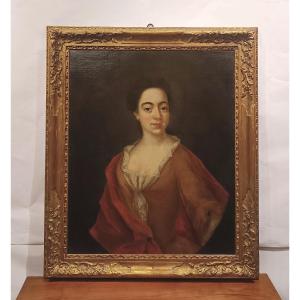 RITRATTO DI NOBILDONNA SECONDA META' XVIII SECOLO