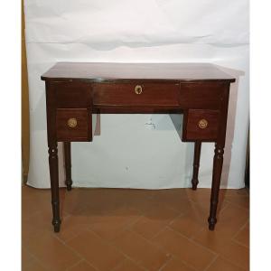 TAVOLINO SCRITTOIO IN NOCE SECONDA META' XIX SECOLO