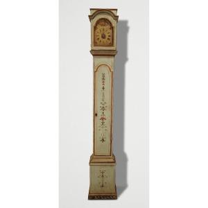 OROLOGIO A COLONNA LACCATO INIZI XIX SECOLO