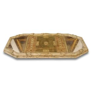 CENTROTAVOLA CON SPECCHI NEOCLASSICO FINE DEL XVIII SECOLO
