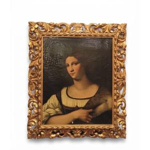 RITRATTO DI DONNA META' XIX SECOLO