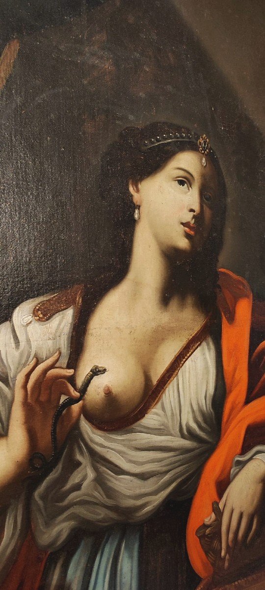 Morte di Cleopatra, ambito di Giandomenico Cerrini (1609-1681)-photo-2