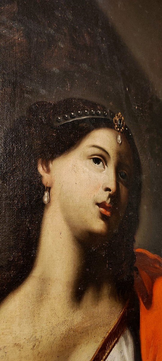 Morte di Cleopatra, ambito di Giandomenico Cerrini (1609-1681)-photo-3
