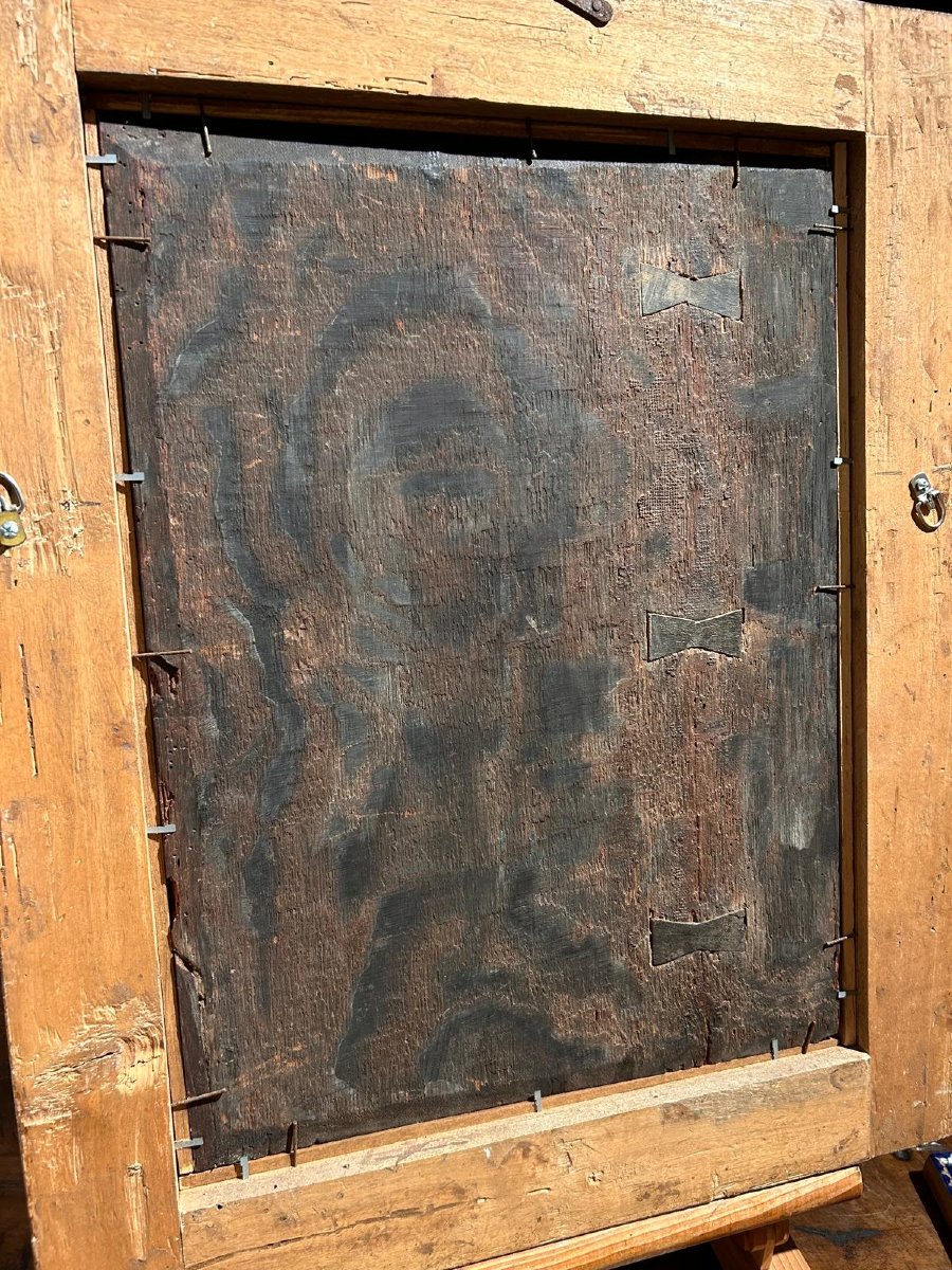 Angelo annunciante attribuibile a Fra Paolino da Pistoia (1488-1547)-photo-5