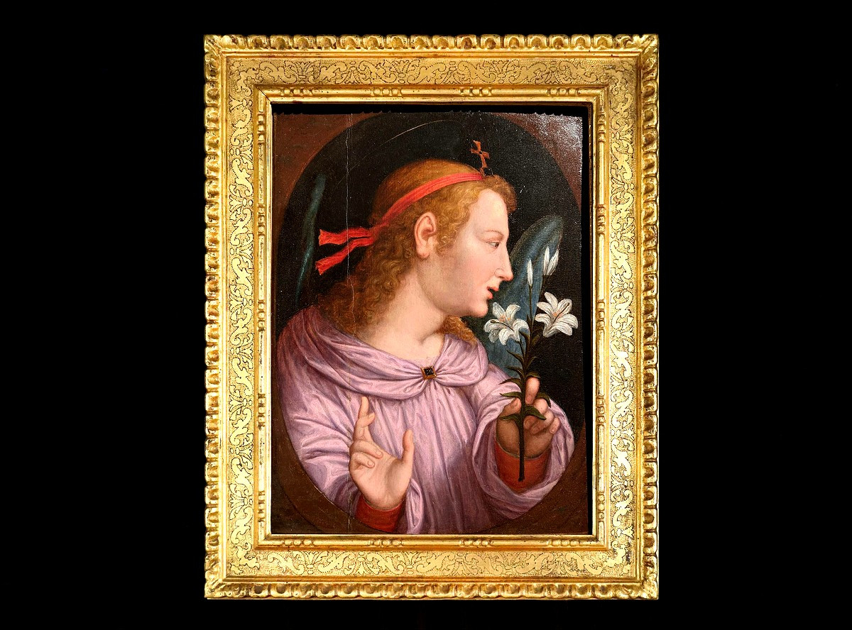 Angelo annunciante attribuibile a Fra Paolino da Pistoia (1488-1547)