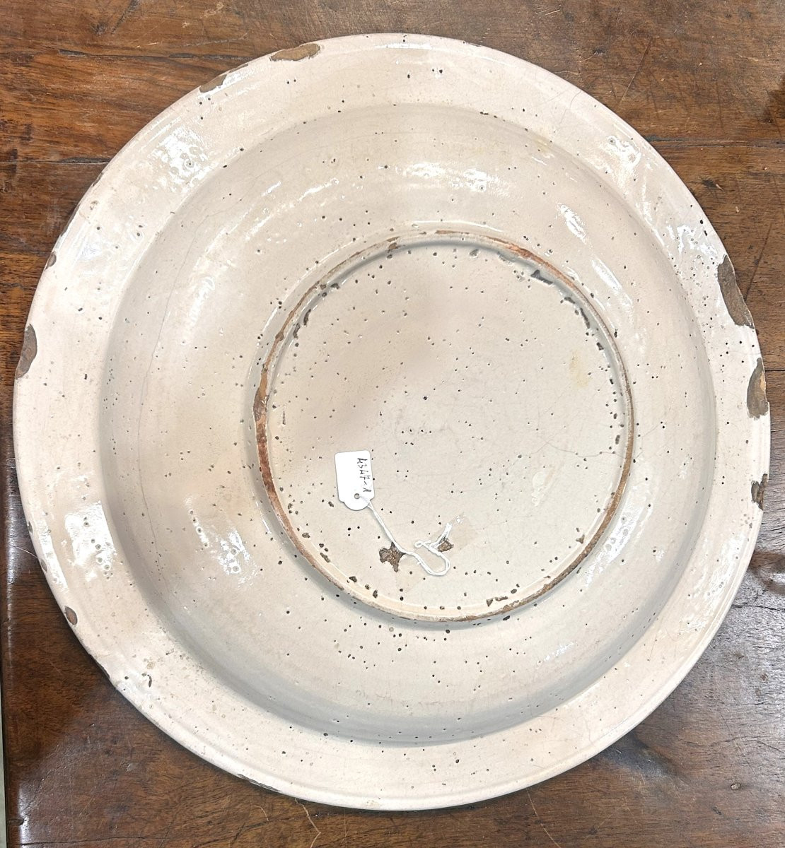 Importante "bianco" di Deruta con figura di Prometeo della seconda metà del XVI secolo.-photo-4