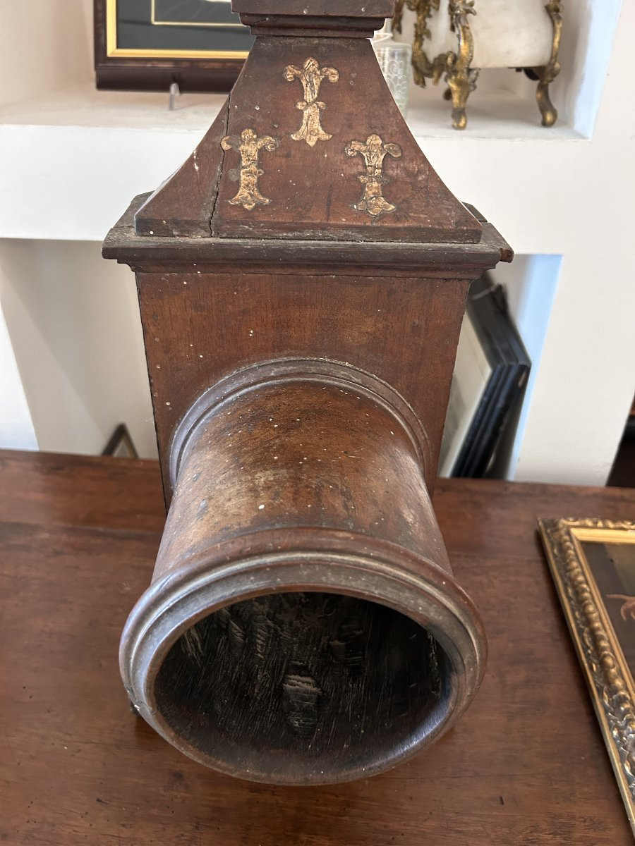 Antica urna in legno da voto. Italia centrale, XVIII secolo. -photo-2