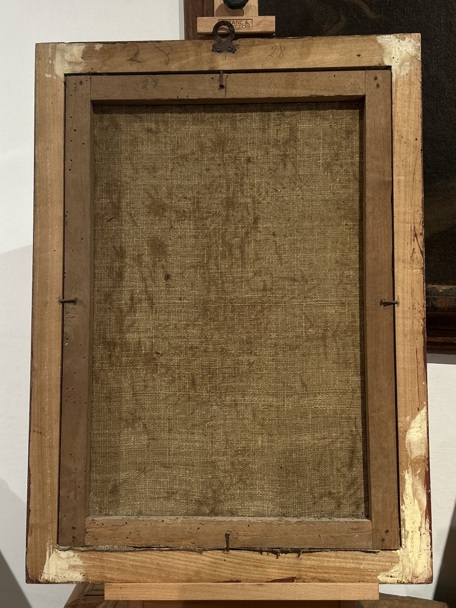 Ritratto di nobile fanciulla della fine del XVIII secolo-photo-1