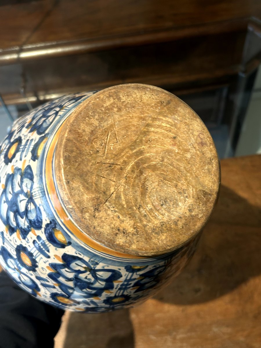 Orcio a palmetta persiana di Montelupo fiorentino, altezza 31cm.-photo-2