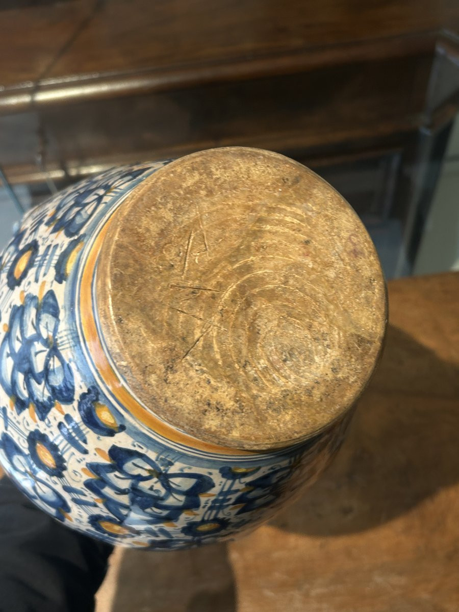 Orcio a palmetta persiana di Montelupo fiorentino, altezza 31cm.-photo-3