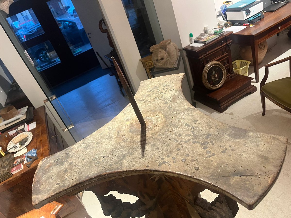 Rara coppia di candelieri reggi-cero da palazzo. Toscana, metà del XVII secolo.-photo-5