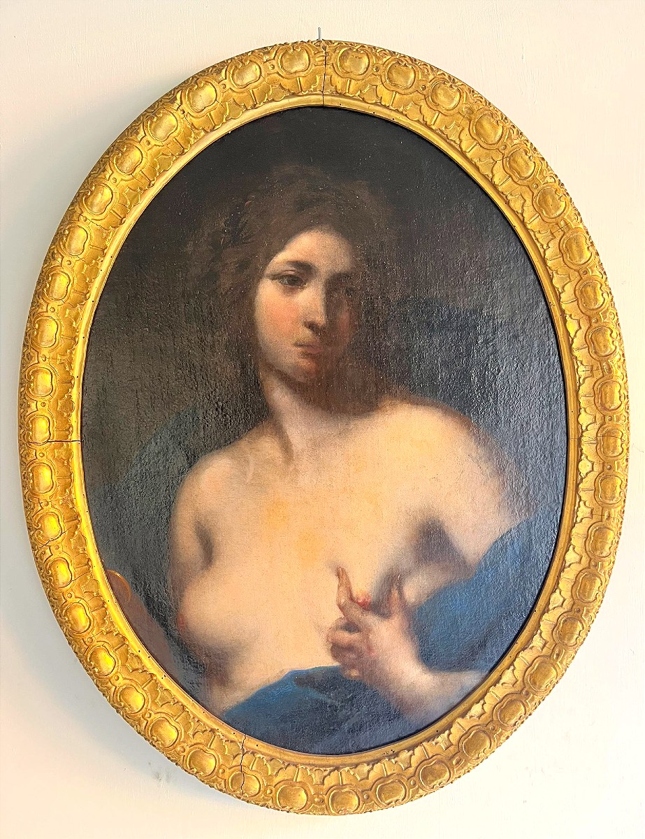 La musa Erato, olio su tela Attr.le a Francesco Furini