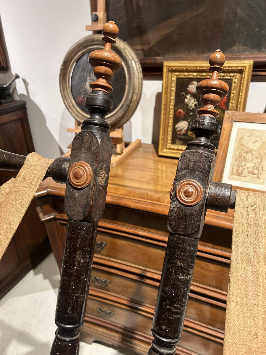 Coppia di leggii del seicento a rocchetto.-photo-2