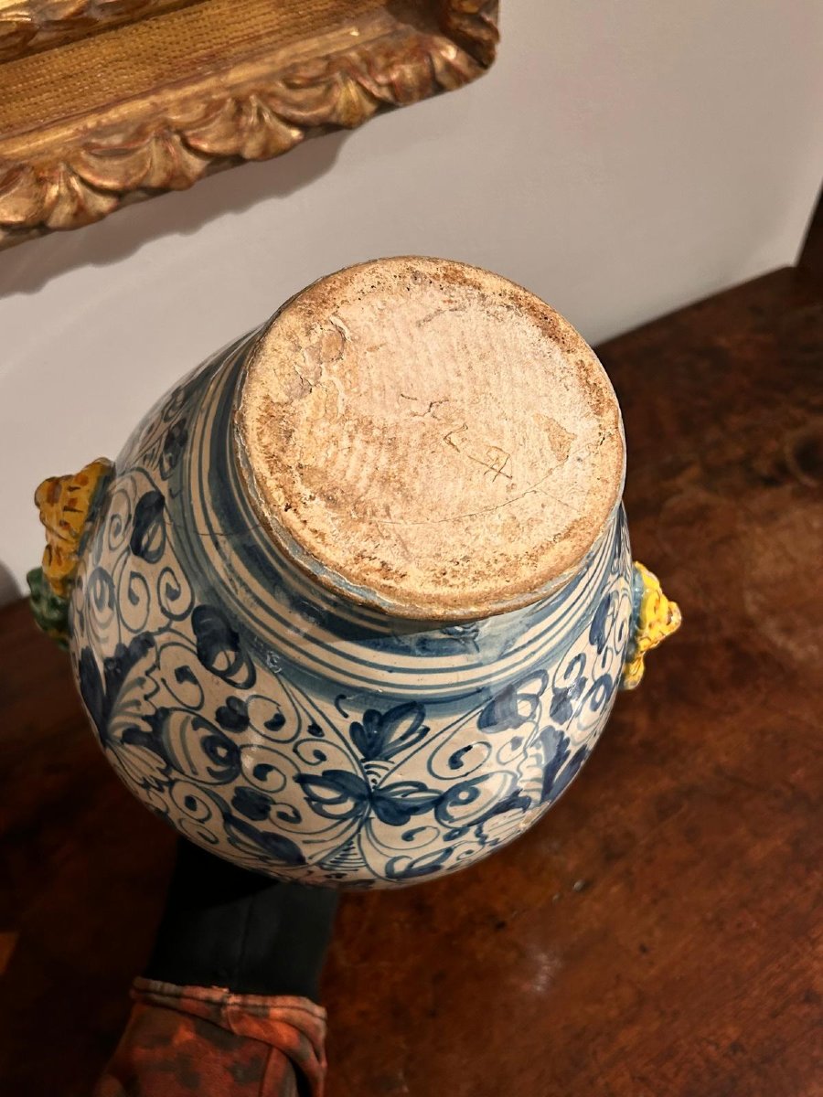 Orcio biansato di Montelupo fiorentino, metà del XVI secolo. -photo-1