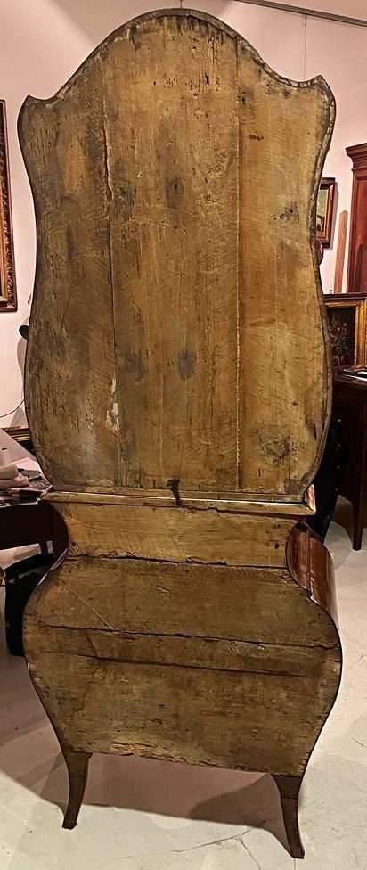 Splendido ed elegante trumeau di ambito piemontese della seconda metà del XVIII secolo. -photo-4