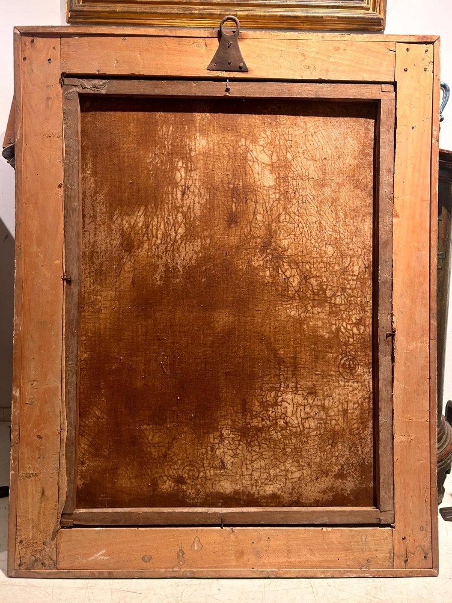 Ritratto di nobile cavaliere della prima metà del XVIII secolo-photo-3