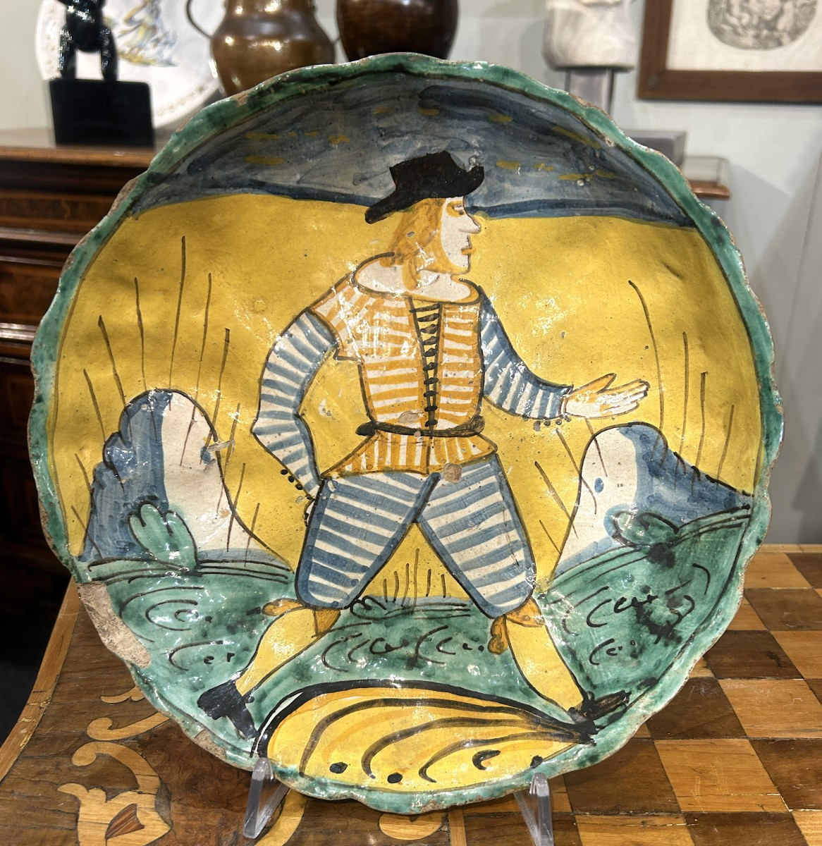 Crespina di Montelupo del XVII secolo da 28cm.-photo-2